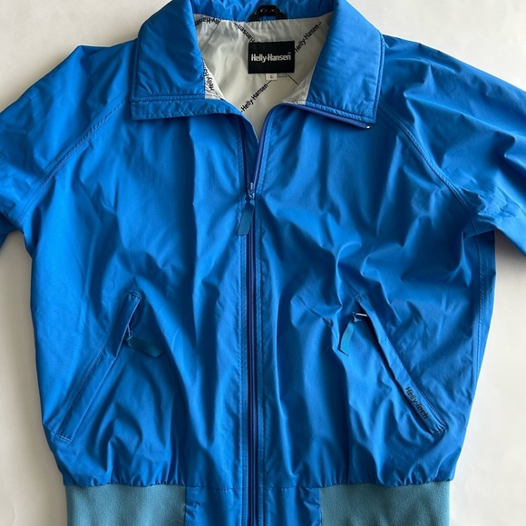 Helly Hansen Tech Jacket Windbreaker Size Large Blue - Picture 3 of 6